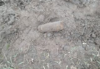 Житель Кобринского района обнаружил в огороде соседа снаряд от Т-34
