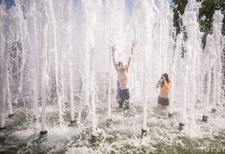 Открытие танцующего фонтана в Кобрине