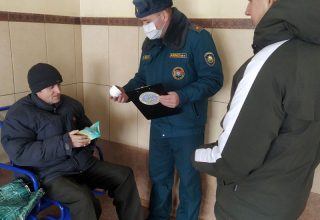 Кобрин. Завершающий этап акции от МЧС