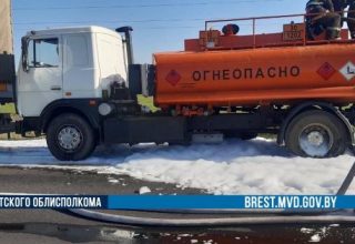Кобринчанин не выбрал безопасную дистанцию попал в ДТП