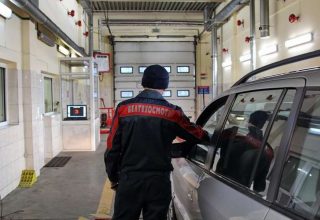 Белорусы поехали проходить техосмотр