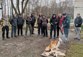 Беседа МЧС Кобрина в стенах исправительного учреждения