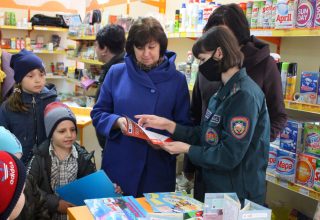 Родители и дети выбирают безопасность — акция в Кобрине
