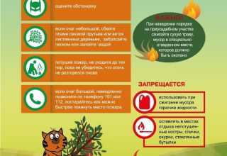 Весенние палы: рекомендации от спасателей