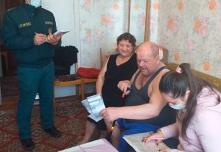 Жилой сектор Кобрина под особым контролем спасателей