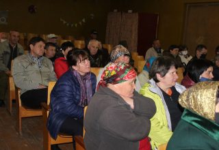 Сельский сход в д.Леликово