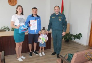 В Кобринском районе прошел челлендж «Вместе с папой»