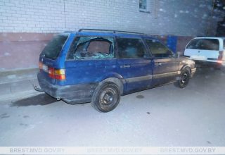 В Кобрине пьяный мужчина повредил чужие автомобили