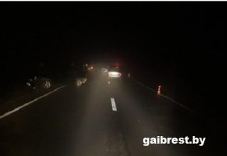 Автобус с туристами попал в ДТП под Кобрином