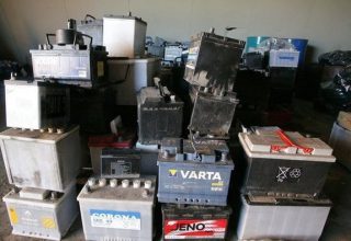 В Кобринском районе изъяли более 2 т. аккумуляторов