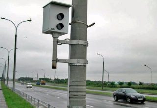 В Борисово установлены стационарные камеры контроля скорости