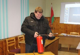 Работники МЧС встретились с коллективом ОАО «Ситомо»