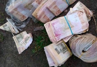 В Кобрине, где нашли почти 14 тыс. фальшивых рублей