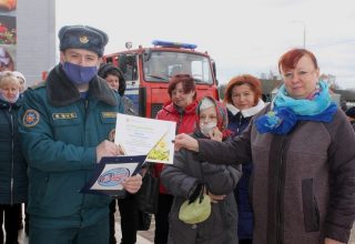 Жилой сектор Кобринщины под особым контролем спасателей