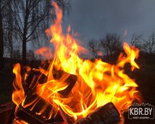 Ночной пожар в Кобрине на улице Красногвардейской: погиб мужчина