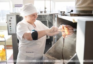 18 т готовой продукции в сутки выпускает Кобринский хлебозавод