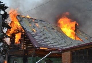 Пожар в д. Луцевичи Кобринского района