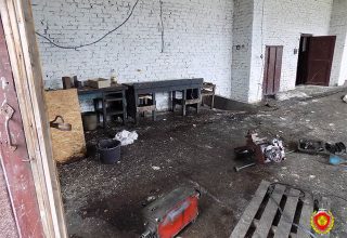 В Кобринском районе в мастерских украли оборудование