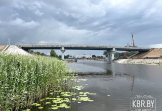 В Кобрине к ноябрю завершат реконструкцию моста
