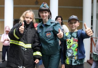 День защиты детей в Кобрине от Кобринского РОЧС