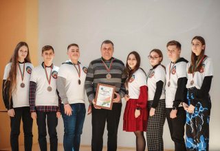 Кобринская команда «Мицар» заняла 3-е место в республиканском конкурсе