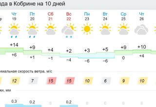 В Кобрине завтра еще +14, а потом идет похолодание