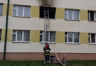 В общежитии на ул. Дзержинского произошел пожал
