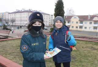 День безопасности в кинотеатре «Радуга» в Кобрине