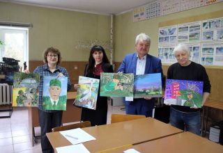 В Кобрине определены победители 1 этапа Республиканского конкурса рисунка ДОСААФ