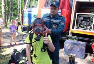 День безопасности в ДОЛ «Салют» в Кобринском районе