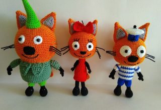 Сказочные герои из Кобрина — крючком