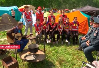 Чему научились участники слёта юных спасателей в Кобринском районе?