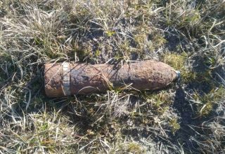 Снаряд времен войны найдены в Кобринском районе