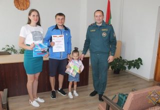 В Кобринском районе прошел челлендж «Вместе с папой»