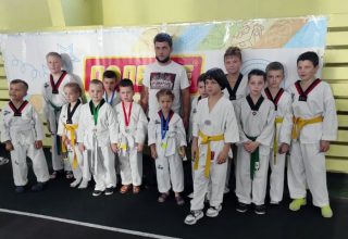 В Кобрине прошел детско-юношеский турнир по таэквондо