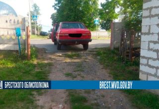 В Кобрине водитель легковушки сбил велосипедистку