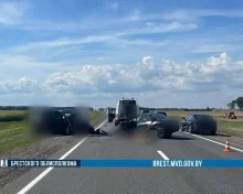 На трассе М-10 у Дрогичина водитель погиб, выехав на встречку